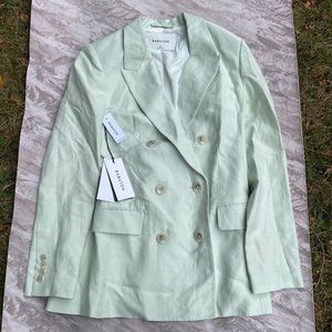 Aritzia Babaton Mint Green Samuel Blazer NWT